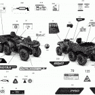 006 - Outlander MAX 6X6 - 1000 EFI - T3 09- decals outlander max - 6x6 - pro nordic