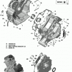 013 - Outlander MAX 1000R EFI - XTP_LTD - International - Non-European Communities 01- crankcase - 322