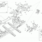003 - Outlander 6X6 - 1000 EFI - T3 09- frame outlander 6x6 - front parts