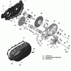 Outlander 1000R EFI, MY 05- transmission - 1000r efi (outlander except xmr...