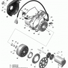 Outlander T3 MAX 1000 EFI 03- magneto and electric starter new t3