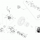 Outlander 570 EFI 07- drive system, front out 570 - all models