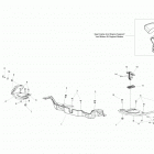 Outlander 6X6 - 1000 EFI 09- body and accessories, front view