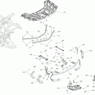 Outlander 850 EFI 09- body and accessories g2 rear body parts - pack...