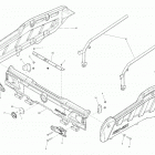 2- Outlander 6X6 - 1000 EFI 09- side wall cargo wall kit