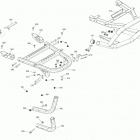 Renegade 850 EFI 09- rear cargo box renegade - all package