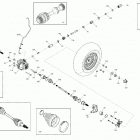 5- Outlander MAX 570 EFI 07- front drive - common parts - 570