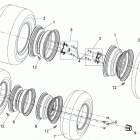 DS 250 07- wheels and tires