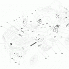 Outlander T3 MAX 1000 EFI Наклейки