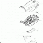 Renegade T3 1000 EFI Сидение