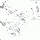 2- Outlander 6X6 - 1000 EFI Передняя подвеска