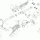 2- Outlander 6X6 - 1000 EFI Глушитель
