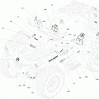 Outlander T3 1000 EFI Наклейки