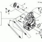 DS 250 01- right crankcase half