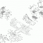 3- Outlander 570 EFI 09- body and accessories g2 450-570 middle body pa...