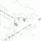 Renegade T3 1000 EFI 08- drive, rear renegade