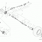 2- Outlander 6X6 - 1000 EFI Привод задний
