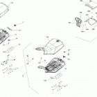 3- Outlander 850 EFI 09- seat g2 outlander - all non max models