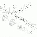 7- Outlander T3 MAX 650 EFI 07- drive, front