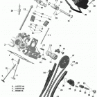 Outlander T3 MAX 1000 EFI 01- cylinder head, rear new t3