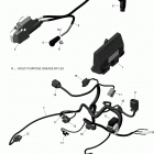 Outlander T3 MAX 1000 EFI 10- c?blage moteur et module ?lectronique
