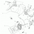 DS 250 06- rear brake