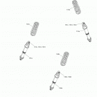 Renegade 850 EFI 07- shocks renegade - std