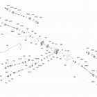 Outlander 450 EFI 08- drive system, rear outlander 450-570 - all mod...