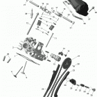 Outlander 6X6 - 1000 EFI 01- cylinder head, rear - 1000 efi