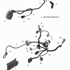 Outlander 1000R EFI - XMR - 10- engine harness and electronic module - 1000r e...