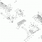 Renegade T3 1000 EFI 01- exhaust