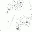 Outlander T3 MAX 1000 EFI Передняя подвеска