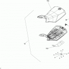 1- Outlander 6X6 T3 650 EFI Сидение