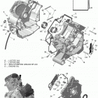 Outlander 6X6 - 650 EFI 01- crankcase - 650 efi