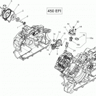 Outlander 450 EFI 01- engine cooling - 450 efi