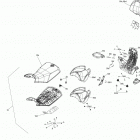 3- Outlander 6X6 T3  MAX 650 EFI Сидение