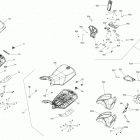 Outlander MAX 570 EFI 09- seat g2l - all max models