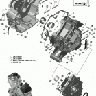 Outlander T3 MAX 1000 EFI 01- crankcase new t3