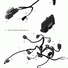 Outlander T3 570 EFI Жгут проводов и электрический блок