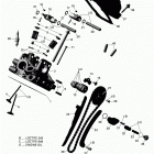 Outlander T3 570 EFI Головка цилиндров задняя часть