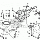 TRX420FA6 Топливный бак