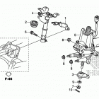 TRX500FM5 Steering shaft (eps)