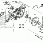 TRX420FA6 Редуктор задний