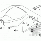 TRX250TE1 Сиденье