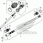 SXS1000M5D Карданный вал