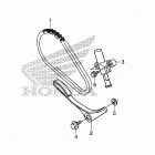 TRX250X Цепь ГРМ и натяжитель