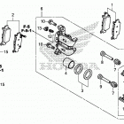 SXS1000M5D Задний суппорт
