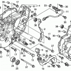 TRX680FA Крышка картера задняя