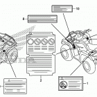 TRX420FA6 Лейбл предостережения