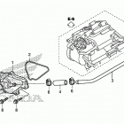 TRX420FA6 Крышка водяной помпы